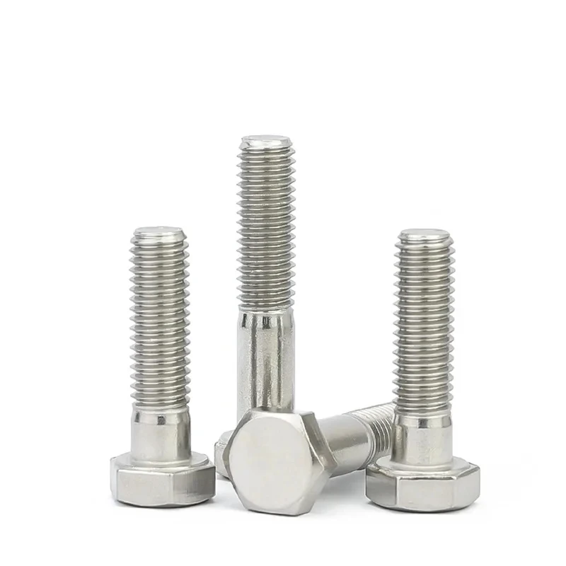 

316 Stainless Steel Hex Head Partial Thread Screws Half Tooth Bolts M8 M10 M12