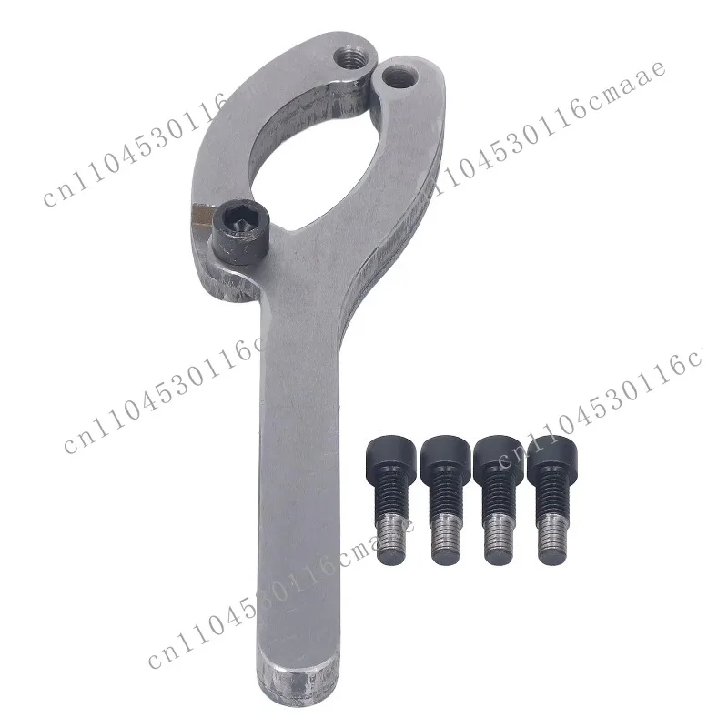 Nut Wrench Alloy Steel Fine Appearance Adjustable Gland Nut Spanner with Pins for Removing Hydraulic Cylinder