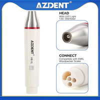 AZDENT New LED Type Ultrasonic Piezo Scaler Handpiece Fit For Woodpecker & EMS 135℃ High Temperature Sterilization