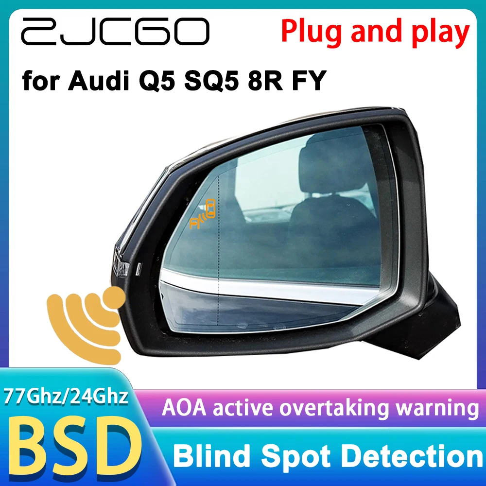

for Audi Q5 SQ5 8R FY 2009-2025 Side Assist 77GHz Radar Detector Blind Spot Detection Assist Monitoring DSD DSM BSA System