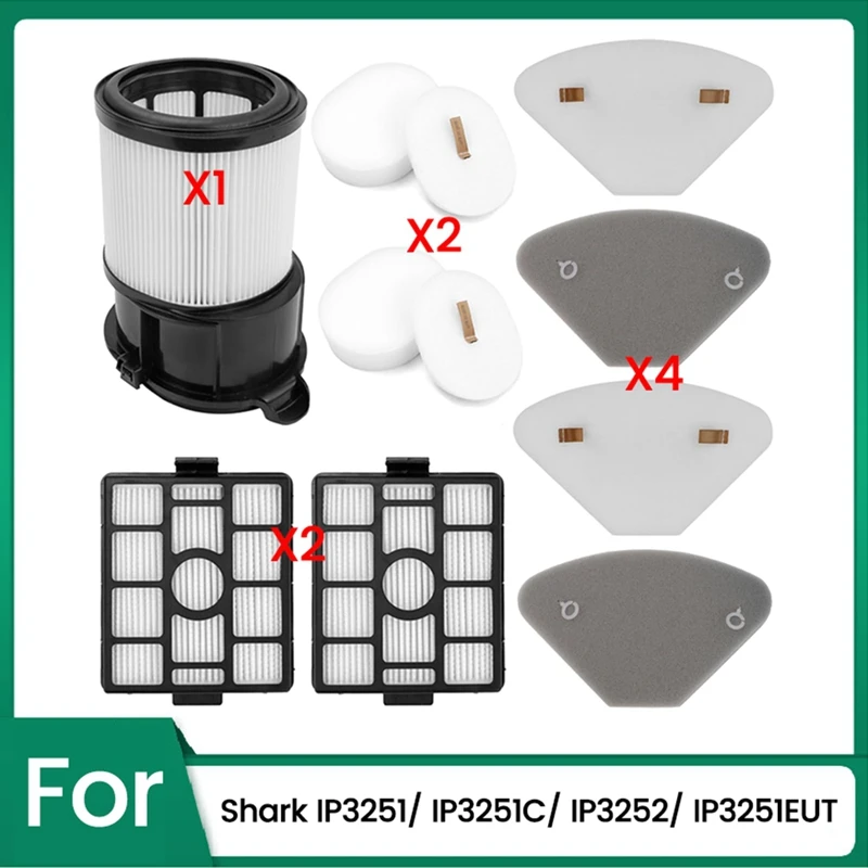

Replacement Part For Shark IP3251/IP3251C/IP3252/IP3251EUT Vacuum Cleaner Filter And Filter Cotton Base Station Filter