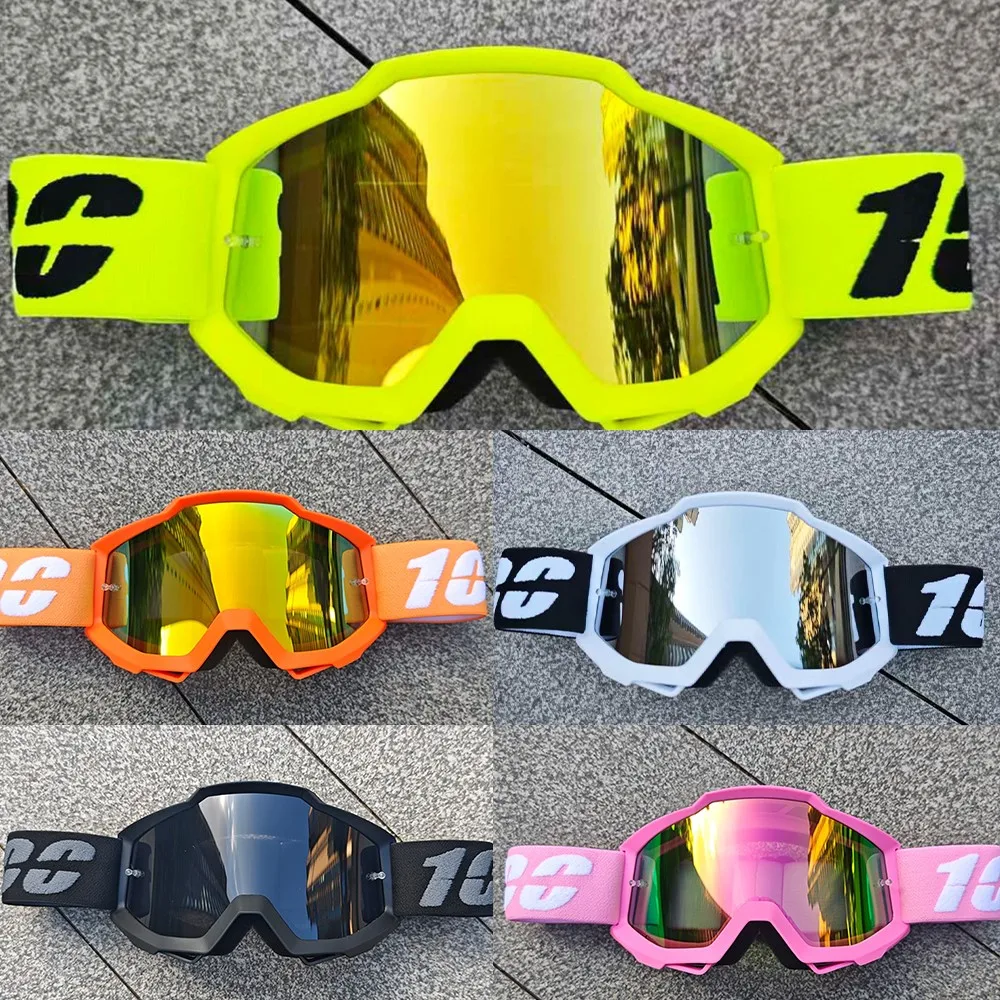 

Велосипедные очки 100 Goggles: обтекаемые, для гонок, с защитой от запотевания и солнца, широкий обзор для городских поездок и бездорожья