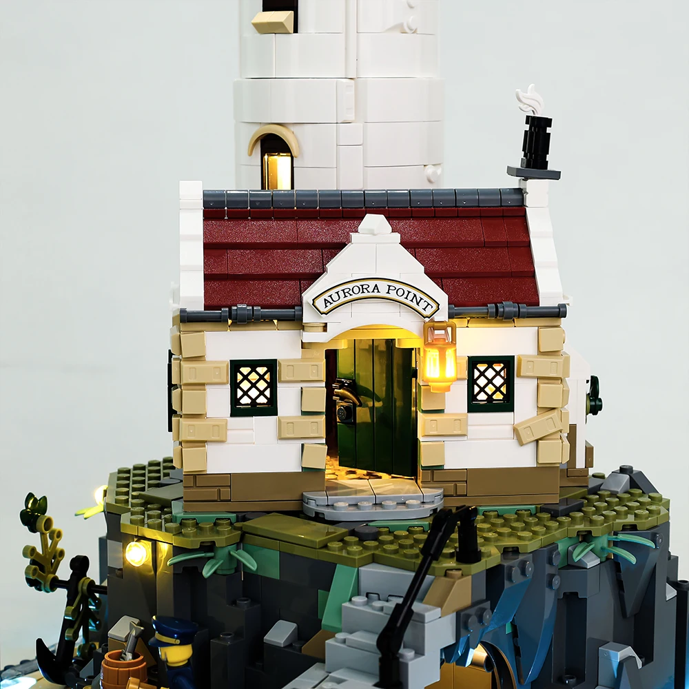 

LED Light Kit for LEGO Motorized Lighthouse 21335 Building Blocks