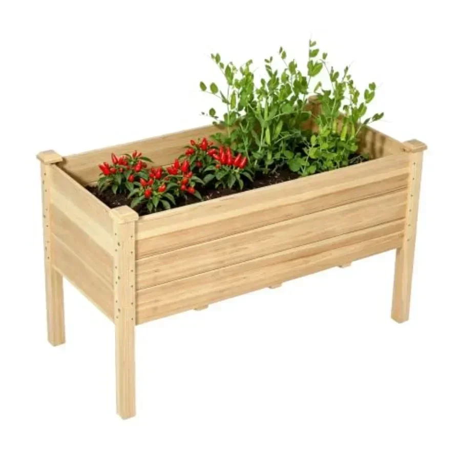 49x25x30in Raised Garden Bed with Extra Deep 16