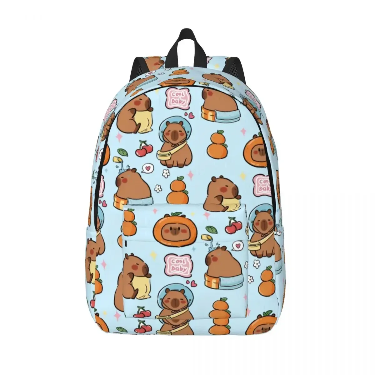 

Милый рюкзак с изображением капибары и тварины для детского сада, ученика начальной школы, сумка для книг для мальчиков и девочек, детский рюкзак, подарок