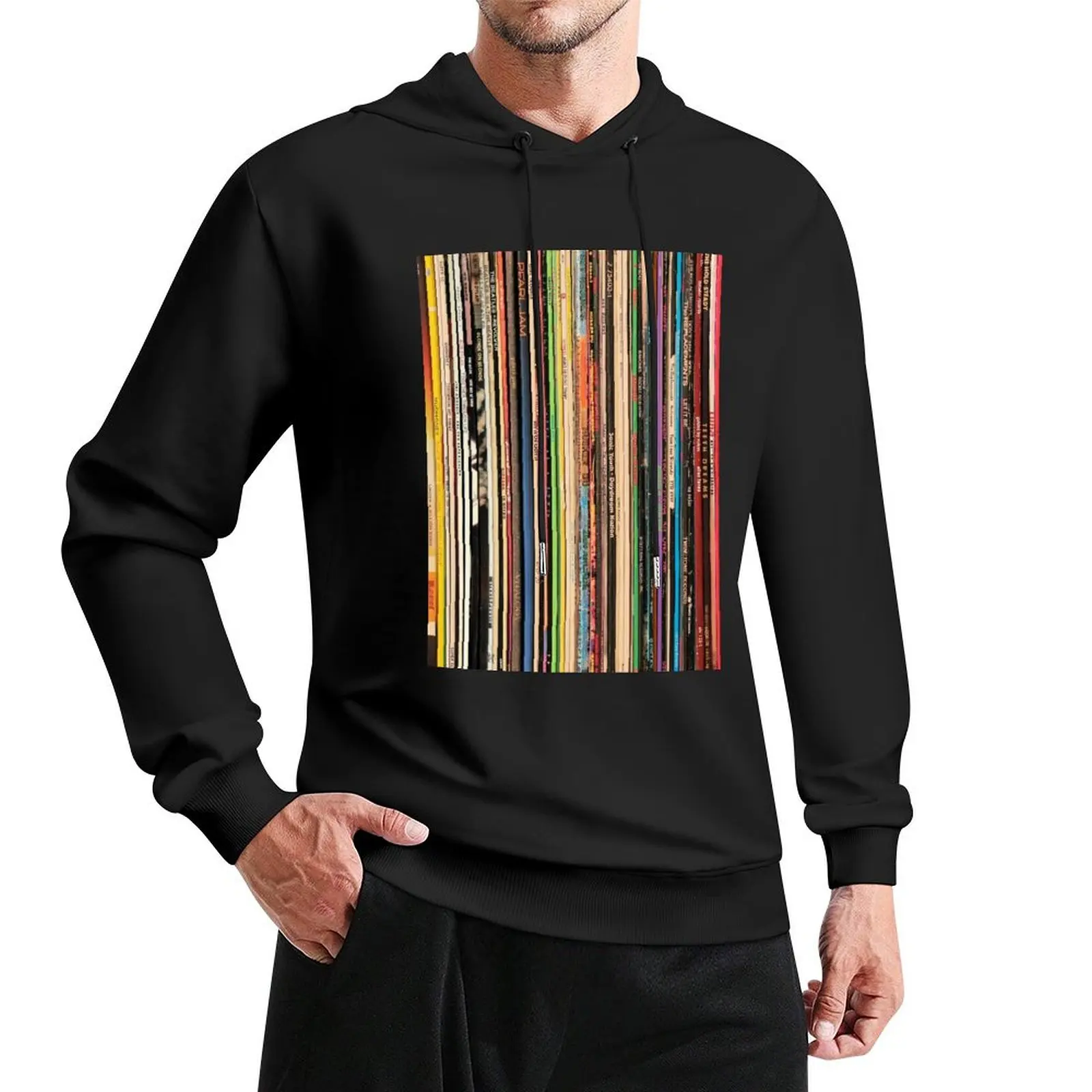 Record Collector Pullover Hoodie aesthetic clothing mens clothes hoodie men