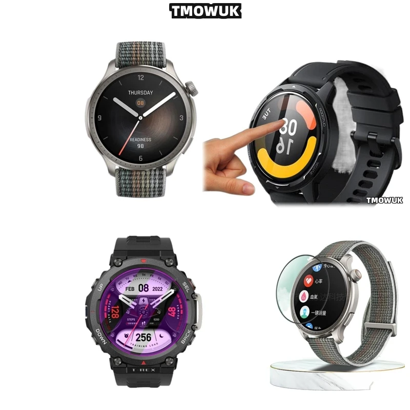 

For Amazfit GTR Cheetah Pro Balance 2 Falcon - 9H Hard Anti - Scratch Tempered Glass Screen Protector HD