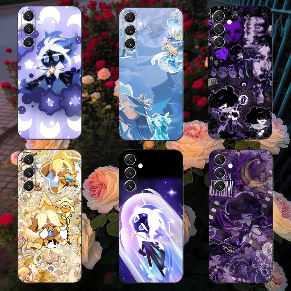 

Cookie Run Kingdom Phone Case Phone Case For Samsung Galaxy A13,A21s,A22,A31,A32,A52,A53,A71,A80,A91 Soft Black Shell