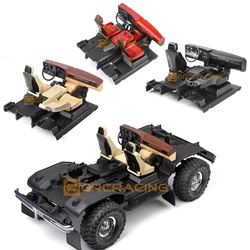 1 Set Interior in The Control Seat for 1/10 RC Crawler Car Traxxas TRX4 Chevrolet Blazer Diy Parts