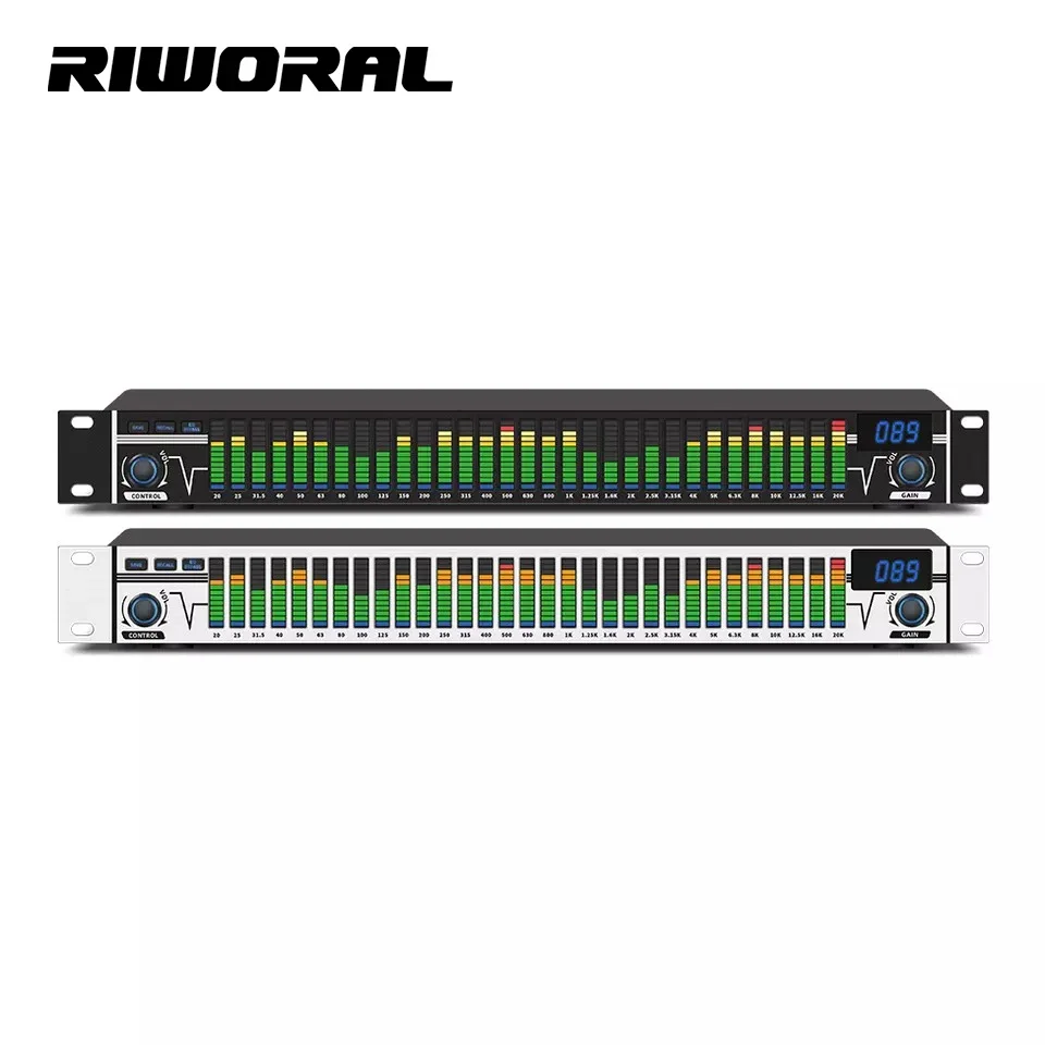 

EQ-A31 двухканальный Профессиональный цифровой звуковой процессор со светодиодной стереографической системой эквалайзера
