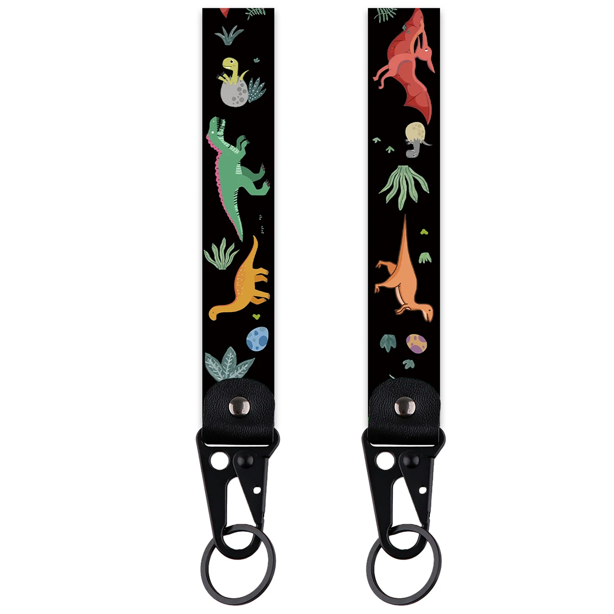 

Cartoon Dinosaur Lanyard For Keys Short Wrist Straps Key Rings Key Holder Cute Keychain For Car Motorcycle Phone Accessories