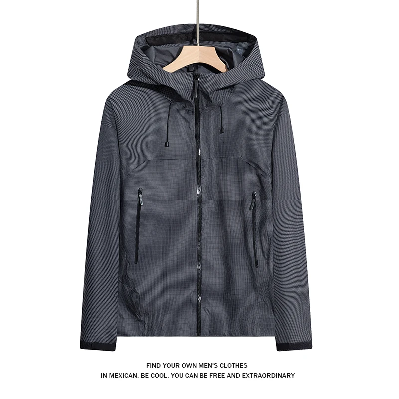 

Новая мужская повседневная уличная куртка 2025 года: водонепроницаемая, ветрозащитная, для походов, с проклеенными швами, современный крой, весна-осень