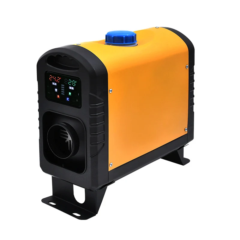 Low Noise Suitable For Car Vans Truck RV Boats Trailer 5KW Diesel Air Heater All In One 12/24V With LCD Switch Remote Control