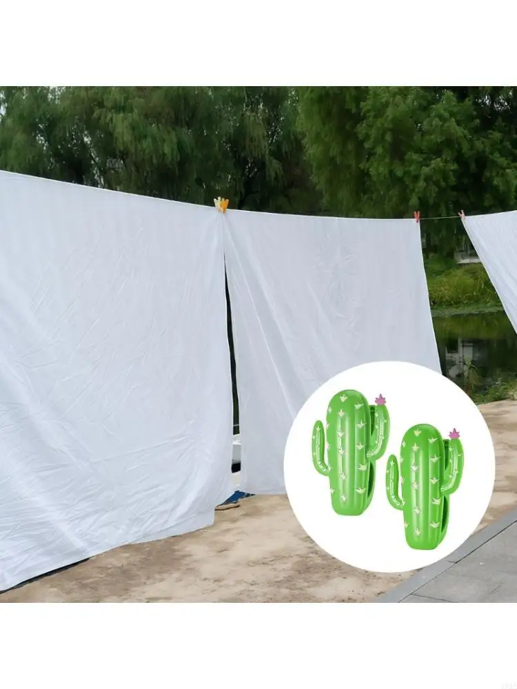 Practical Wide Opening 3Cm Beach Accessories 4PCS For Securing Thick Textiles Like Hammocks And Rugs Outdoors