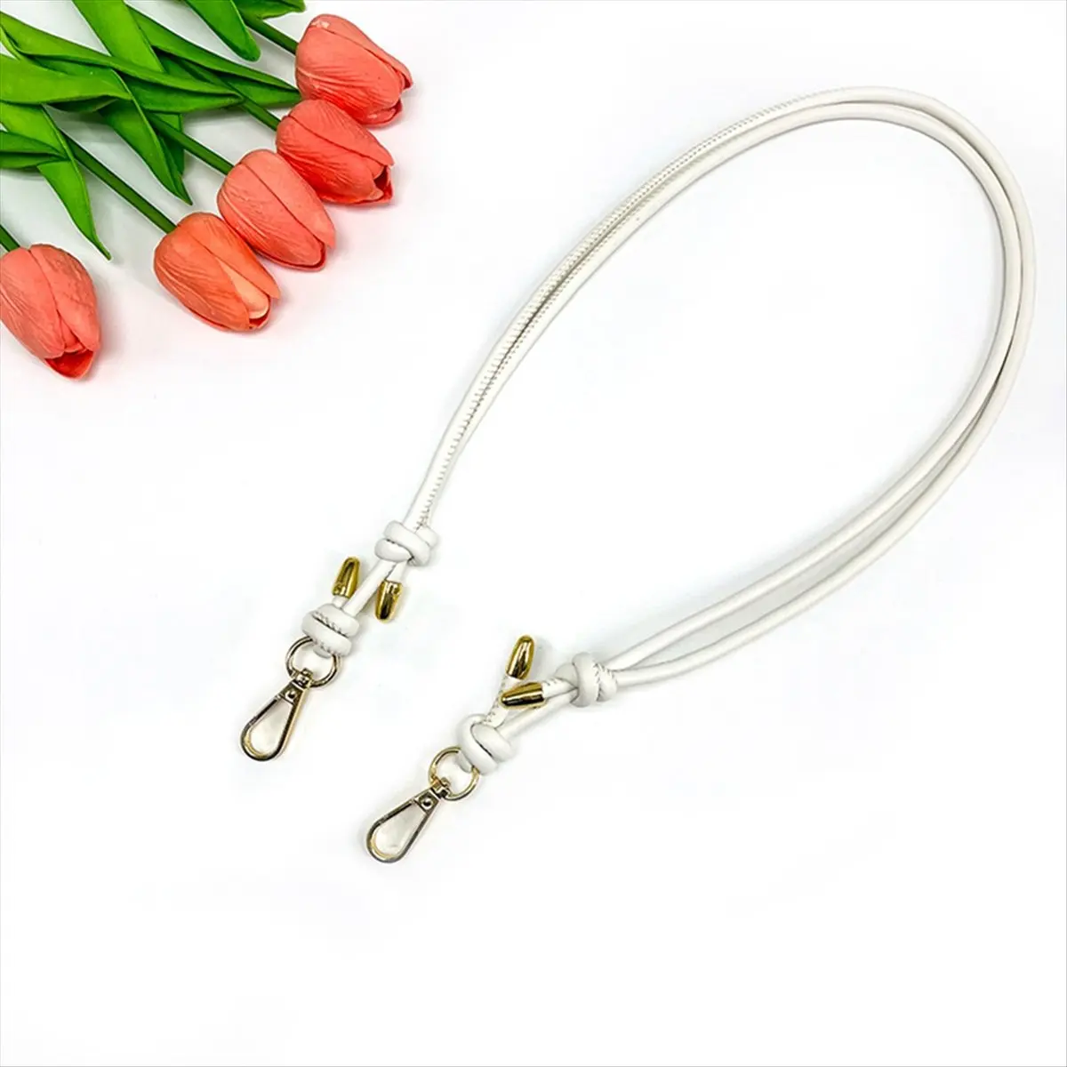 สายสะพายกระเป๋า ABQR สายสะพายกระเป๋าแบบเปลี่ยนได้ สายสะพายแบบไขว้ สายสะพายสำหรับกระเป๋าถือ กระเป๋าทรงถัง กระเป๋าสะพายข้าง 144 ซม. -B