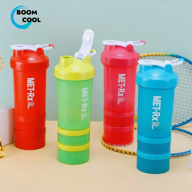 

Portable multifunctional Protein Powder Shaker Bottle Leak Proof Water Bottle for Gym Outdoor Fitness Training Sport Mixing Cups