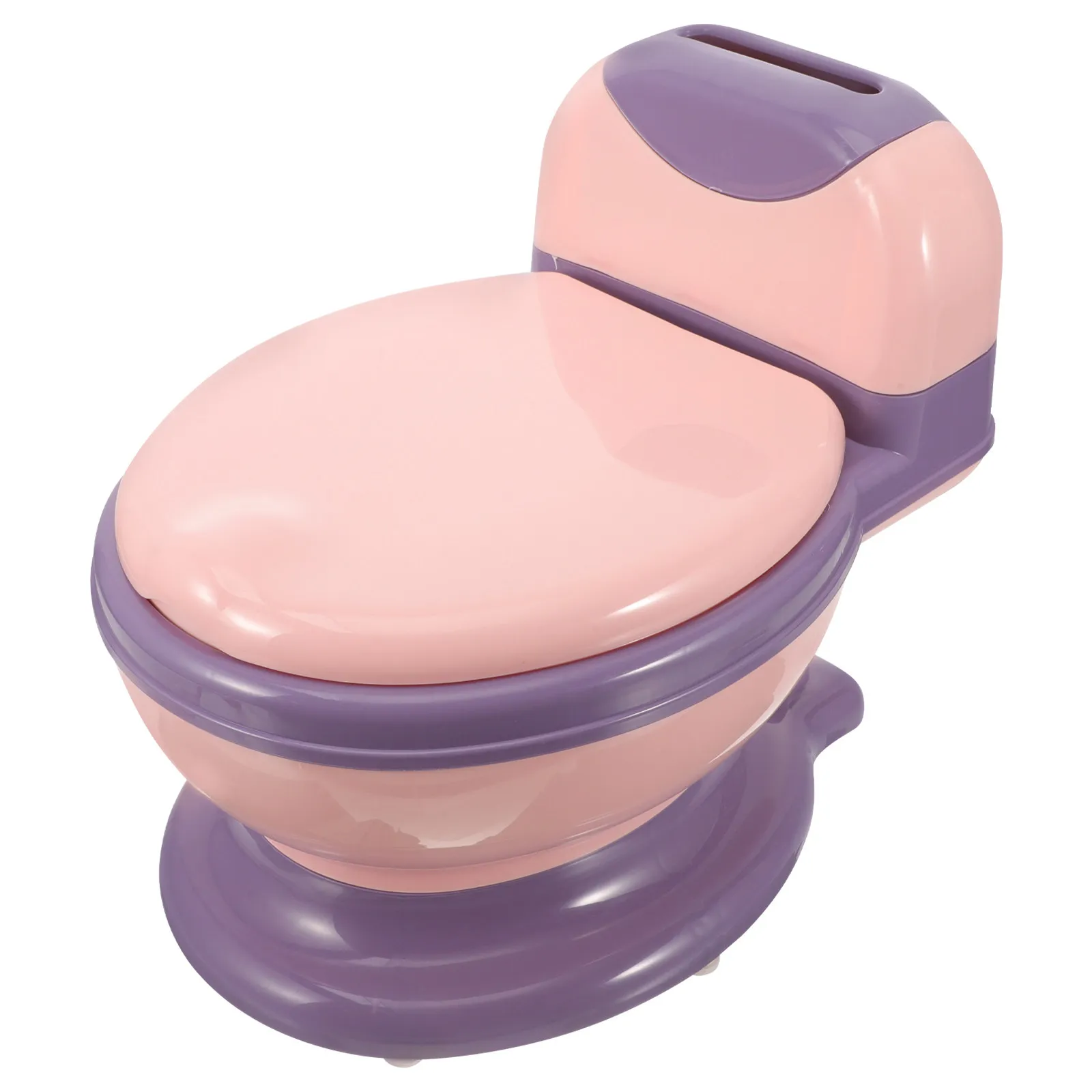 

Realistic Toddler Potty Training Toilet Portable Lightweight Children Potty Seat with Removable Pot for Home Travel Boys Girls