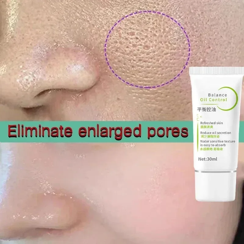 Removing Pimples Large Pores Shrinking Cream Face Smooth Nourish Cream Facial Pore Minimizing Gel Korean Moisturizing Skin Care