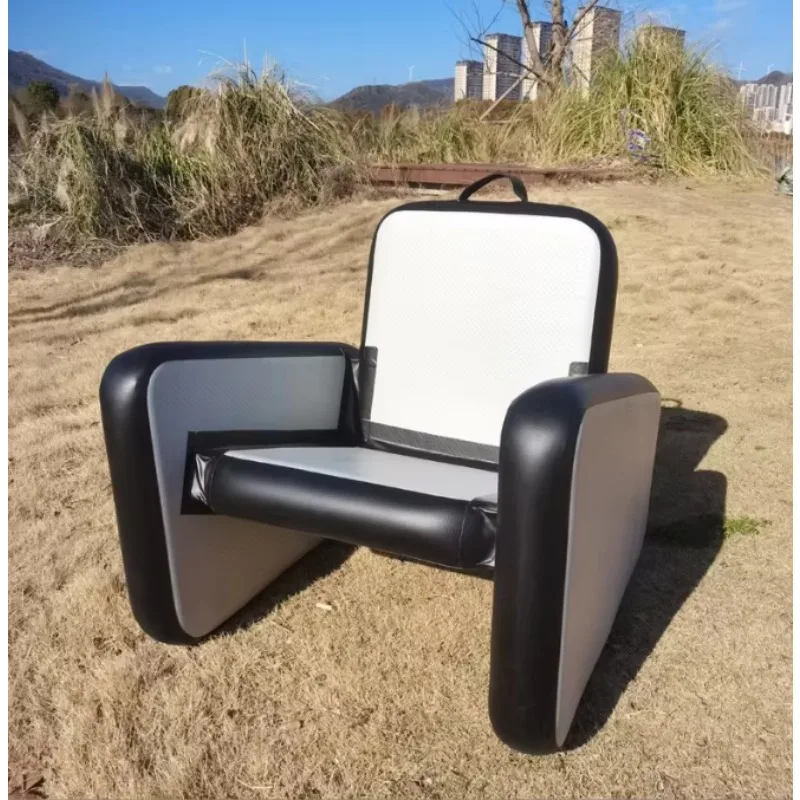 في الهواء الطلق التخييم نزهة الاسترخاء كرسي مقعد قابل للطي قطرة غرزة كرسي قابل للنفخ لصيد الأسماك