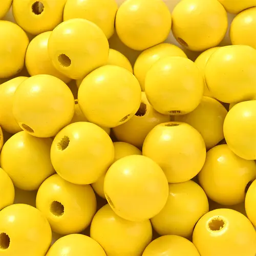 50Pcs 16mm Colorful Wooden Beads Round Straight Hole Loose Spacer Beads For Diy Bracelets Necklaces Jewelry Accessories - Image 20