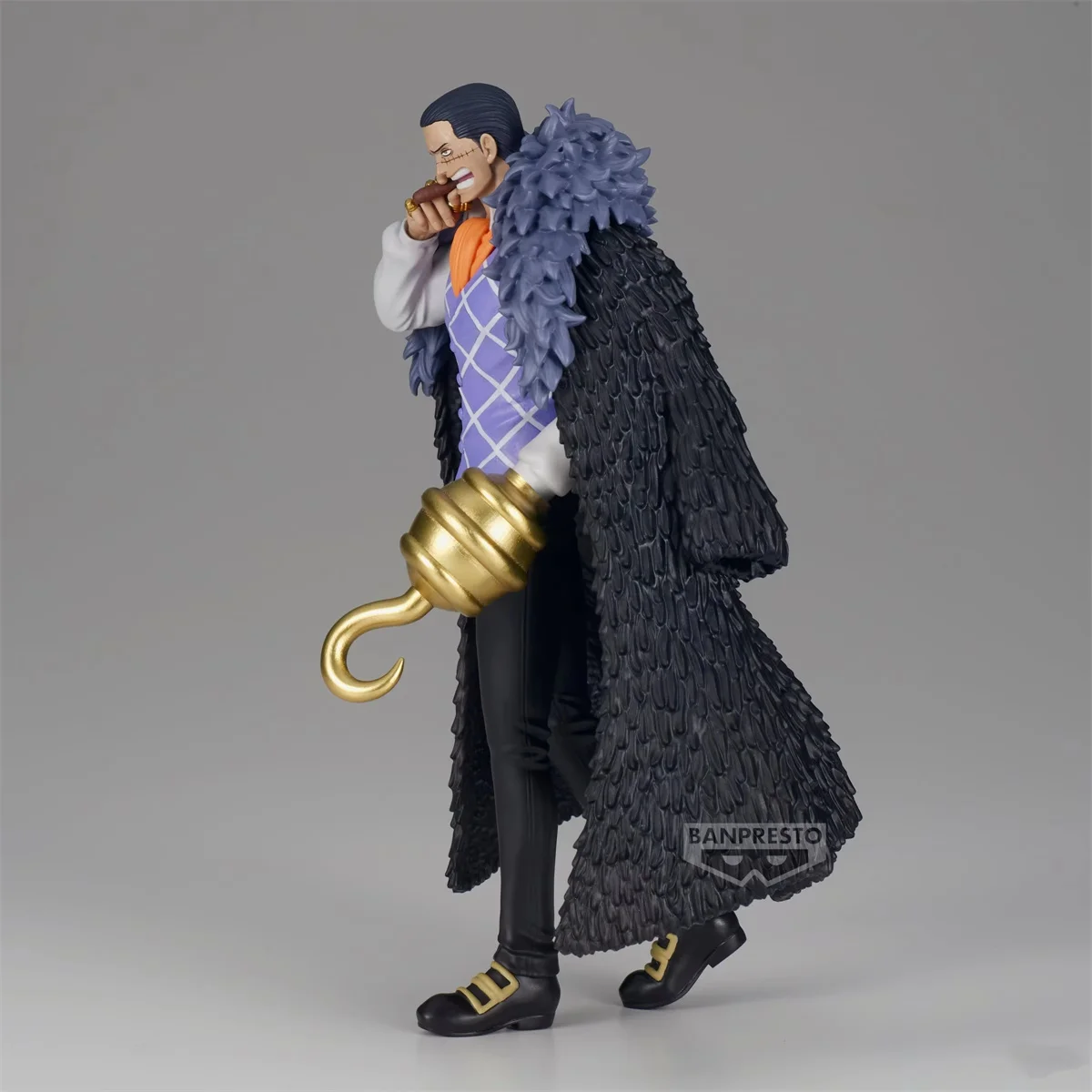 In Stock BANDAI Genuine Banpresto Animation ONE PIECE 25th Sir Crocodile MR 0 PVC Anime Action Figure Collectible Model Toy Gift