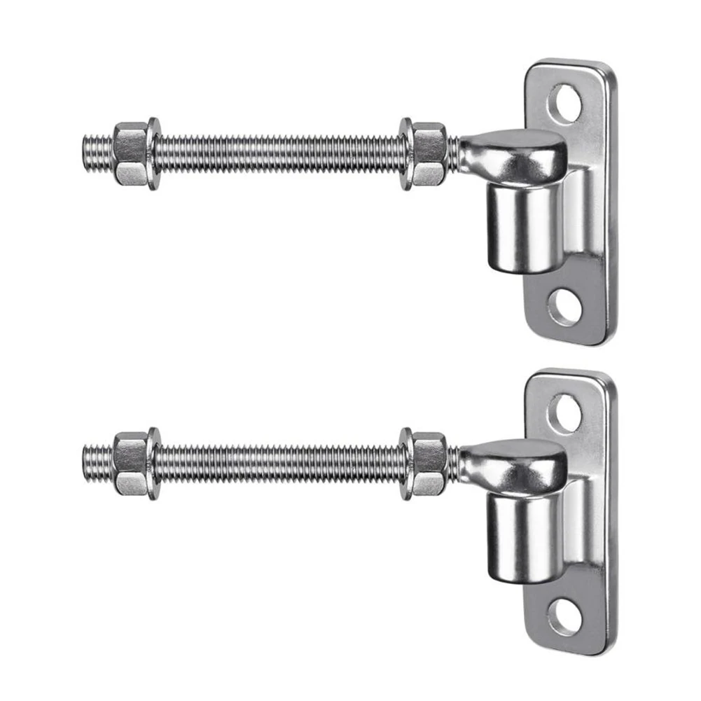 Stainless Steel J Bolt Gate Hinge Engineered for Heavy Duty Outdoor Use Supports 1100 lbs with Lubricated Ball Bearing Rotation