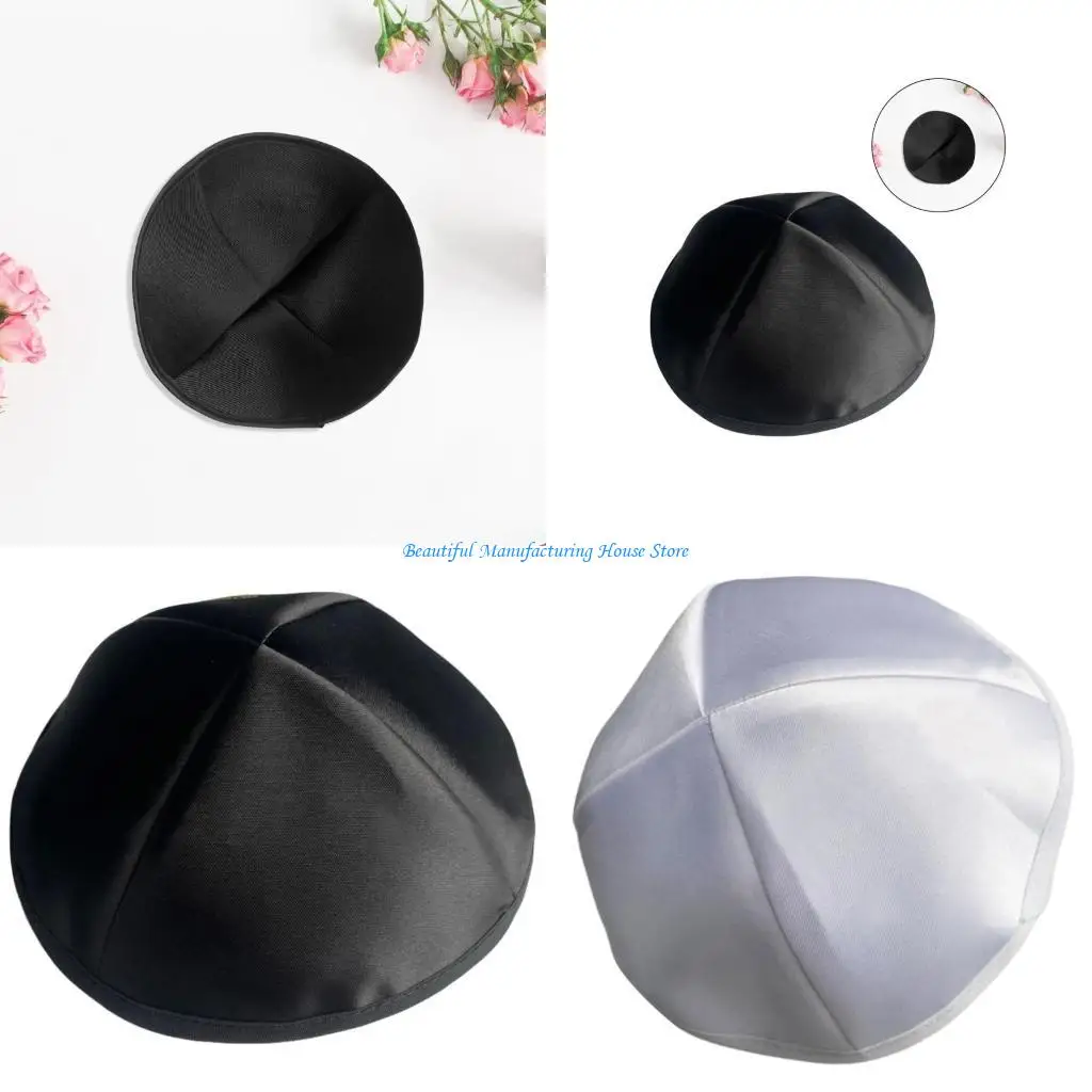 E56A Comfortable Jewish Caps Yarmulke Kippah Hat For Israel Believers And Enthusiasts