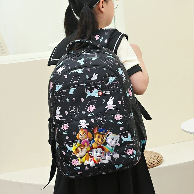 Paw Patrols Backpack Large Capacity Skye Everest Primary Schoolbag Cartoon Animal Book Bags Cute Study Supplies Birthday Gifts - view 2