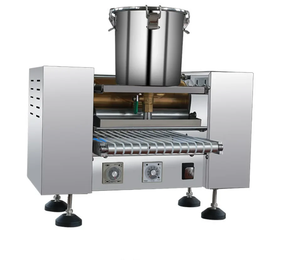 Commercial Automatic Mini Mille Crepe Wrapper Cake Machine Thickness AdjustableThousand Layer Spring Roll Pancake Making Maker