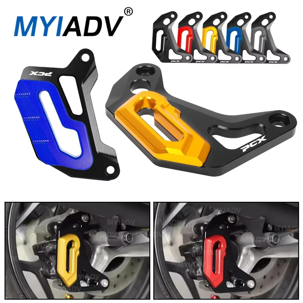 

For Honda PCX125 PCX150 PCX160 PCX 160 Motorcycle Front Rear Disc Brake Caliper Protective Cover Wheel Brake Caliper Protector
