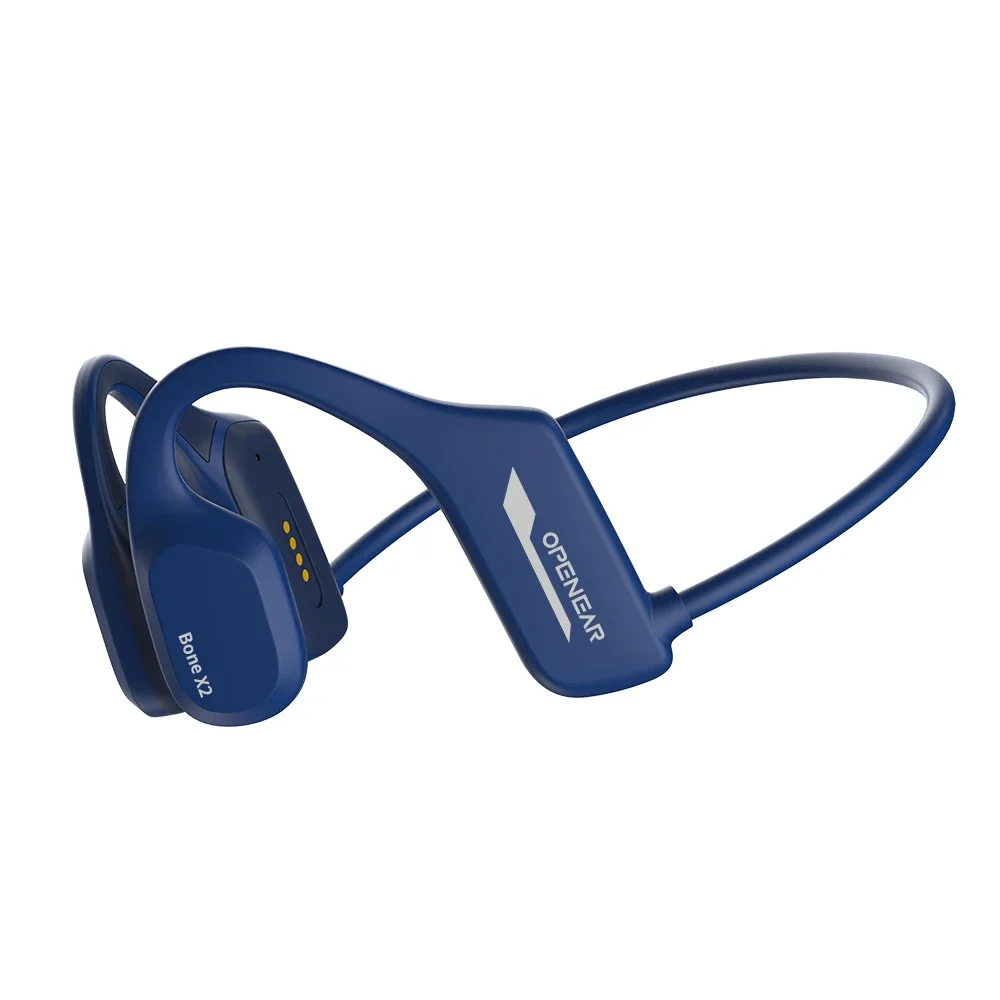 Bone Conduction Swimming Headset Bluetooth IPX8 Waterproof Earphone MP3 Player Hifi Ear-hook Headphone With Mic Headset For Swim