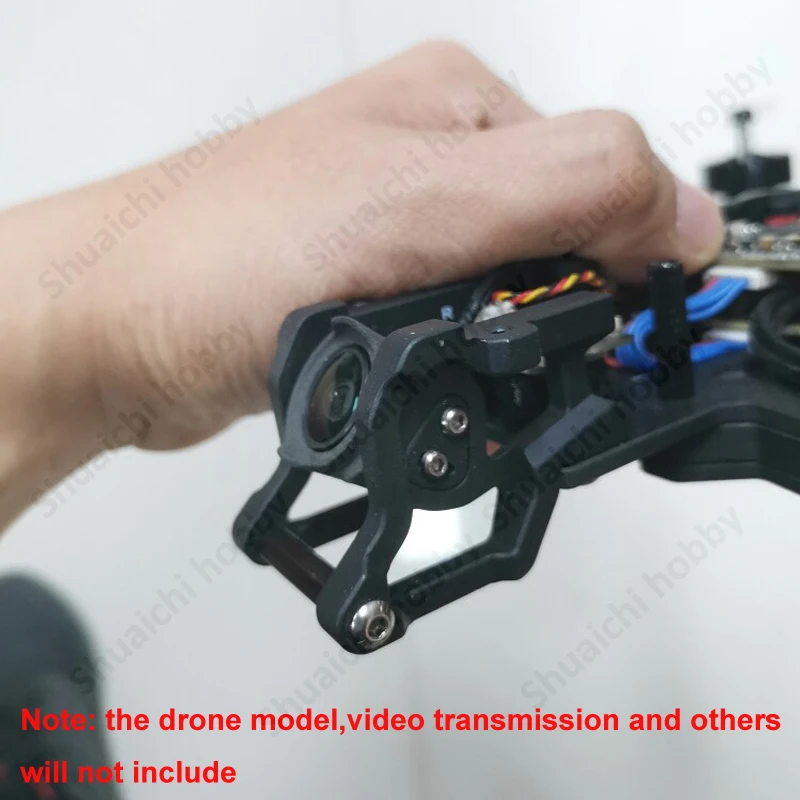 For DJI O3 Air Unit Lens Front/Back Cover Video Transmission Outer Shell with Filter Holes Good compatibility Replacement Parts view 6