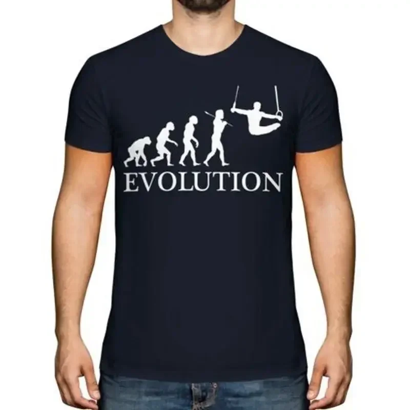 Evolution Of Men's Gymnastics Rings T-Shirt T-Shirt Gift Clothing