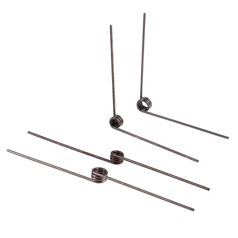 5Pcs 1.2mm Torsion Spring 304 Stainless Steel Spring Torsion Spring 90 180 Degree Pull Back Torsion Clip