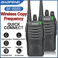 Baofeng BF-888S Pro Walkie Talkie Wireless Copy Frequency Long Range BF888S Ham Radio for Hunting Transceiver Two Way Radio