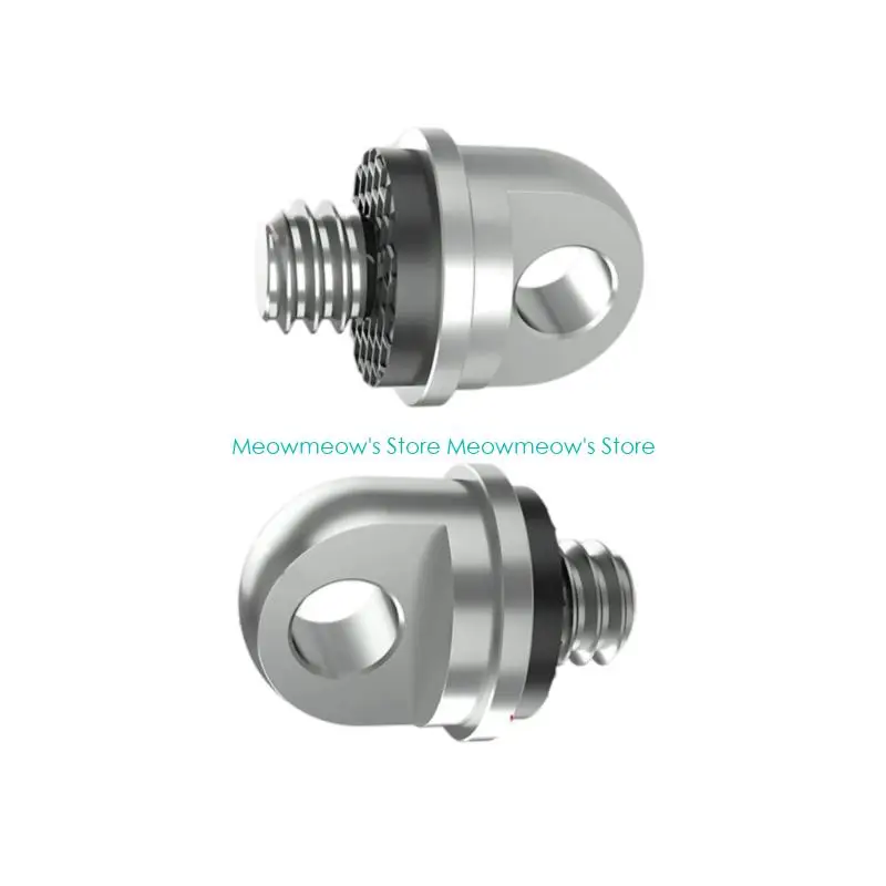 W91A 대부분의 액션 카메라 장치 용 나사 나사로 안티 슬립 금속 카메라 스트랩 커넥터 나사