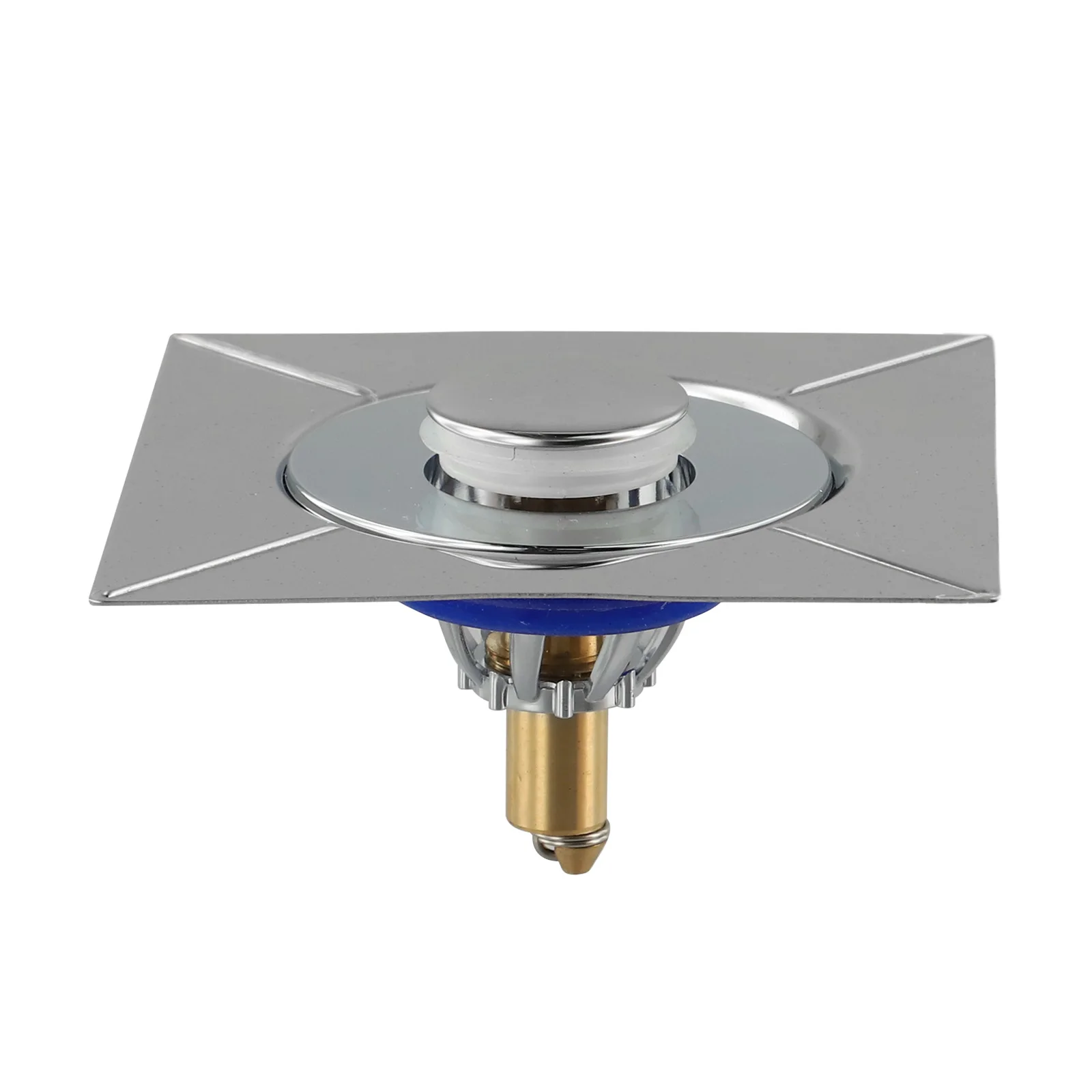 

Bathroom Renovation Brass Foot Drain Quick Water Removal Solution Efficient Water Removal Hands-Free Operation