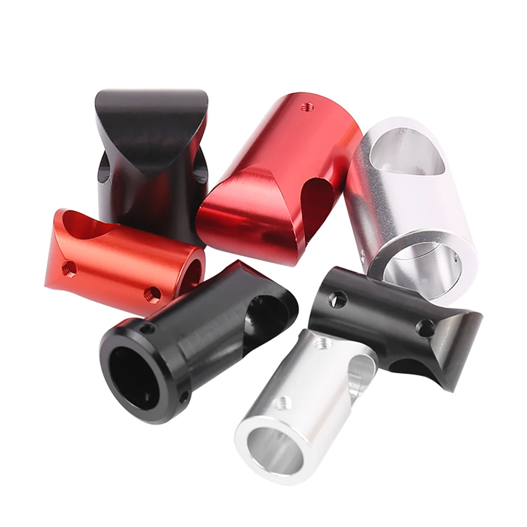 

CZ Landing Gear CNC Aluminum Alloy Tee Tripod 12 14 16 20mm Carbon Fiber Tube Connector for agriculture drone UAV