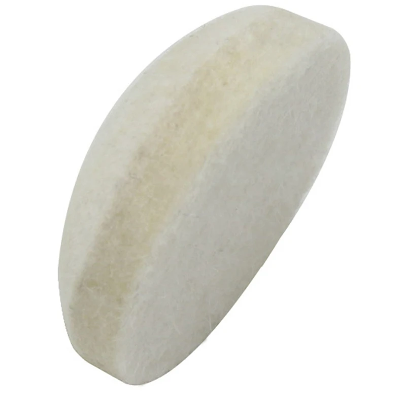 Drum Hammer Pad White Felt Semi-Circular Hammer Pad Drum Accessories