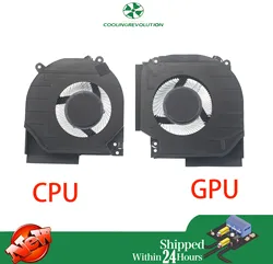 Wentylator chłodzący do laptopa CPU GPU MG75091V1-C180-S9A MG75091V1-C190-S9A DC12V 9.60W dla HP przez Gaming VICTUS 16-R TPN-C169 N44738-001