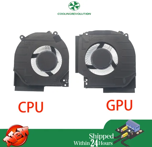 Ventilador de refrigeración GPU para CPU de ordenador portátil MG75091V1-C180-S9A MG75091V1-C190-S9A DC12V 9,60 W para HP por Gaming VICTUS 16-R TPN-C169 N44738-001