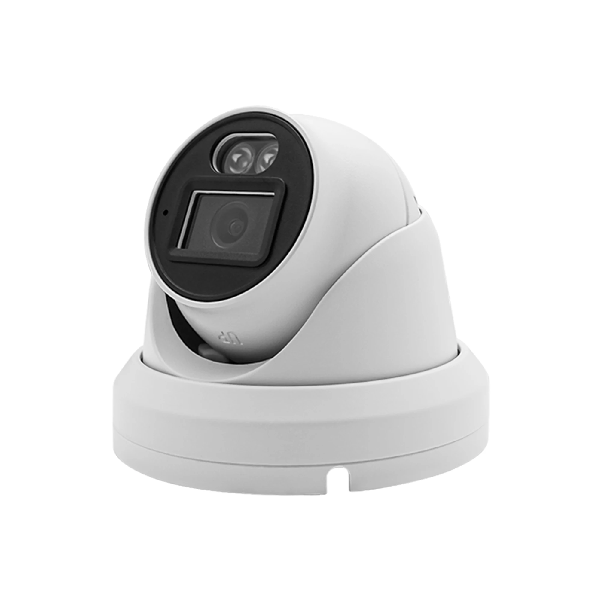 Plug & Play Work with HIK NVR 4K Turret IP Security Camera POE 2.8mm Wide Angle Built-in Mic. Smart AI Human/Vehicle Detection