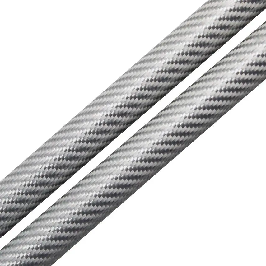 Silver Carbon Fiber