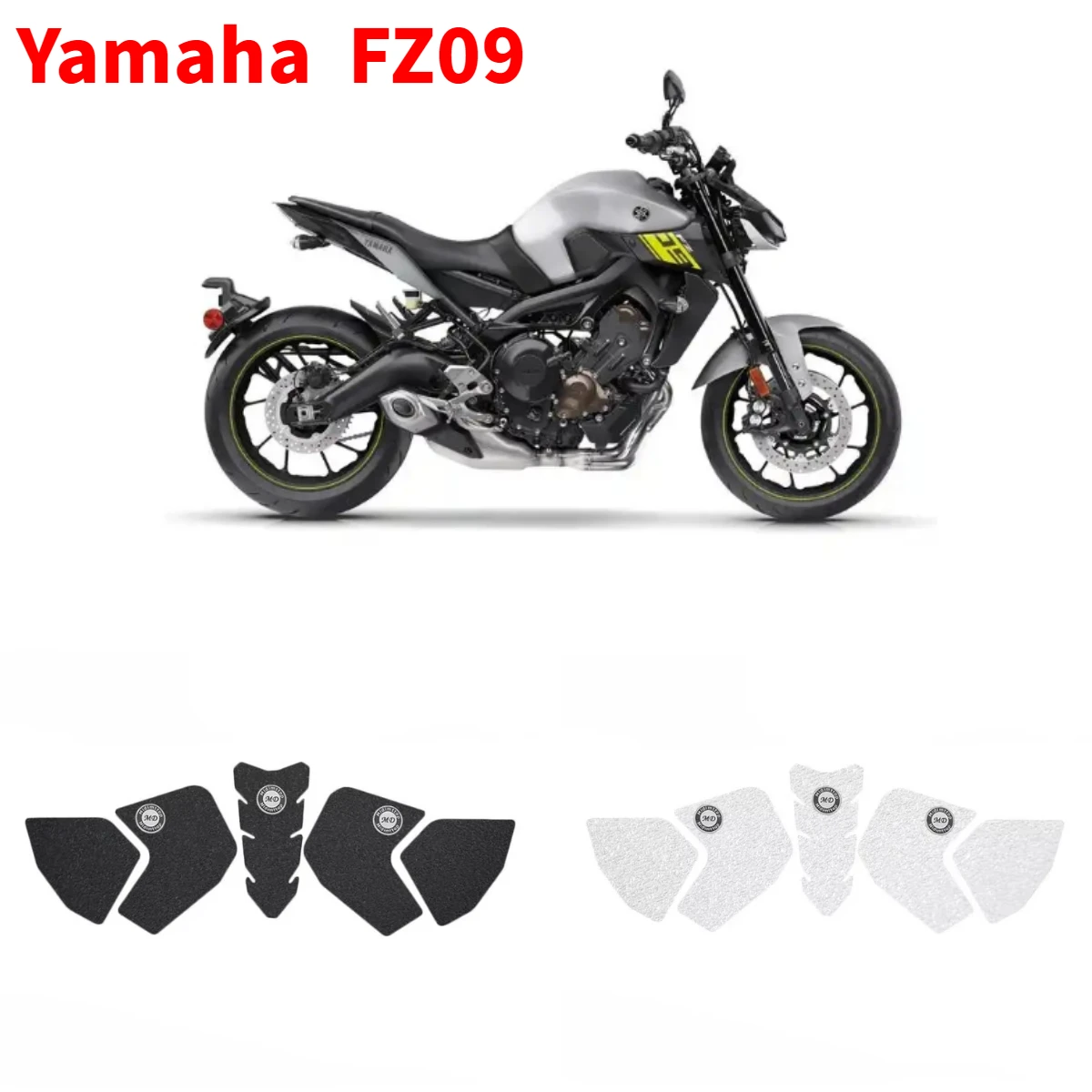 For Yamaha FZ-09 fz09 motorcycle non-slip side fuel tank waterproof pad stickers MT-09 mt09 MT 09 2013-2020 2014 2015 2016 2017