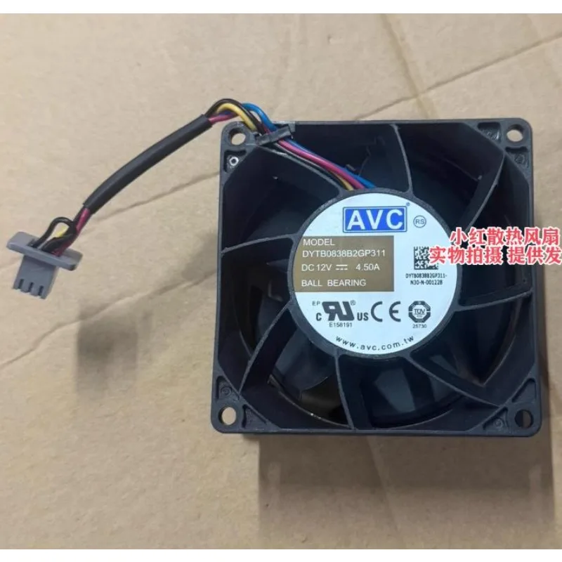 

New Cooler Fan for AVC AVC DYTB0838B2UP311 12V 4.50A 8cm 8038 80*80*38MM