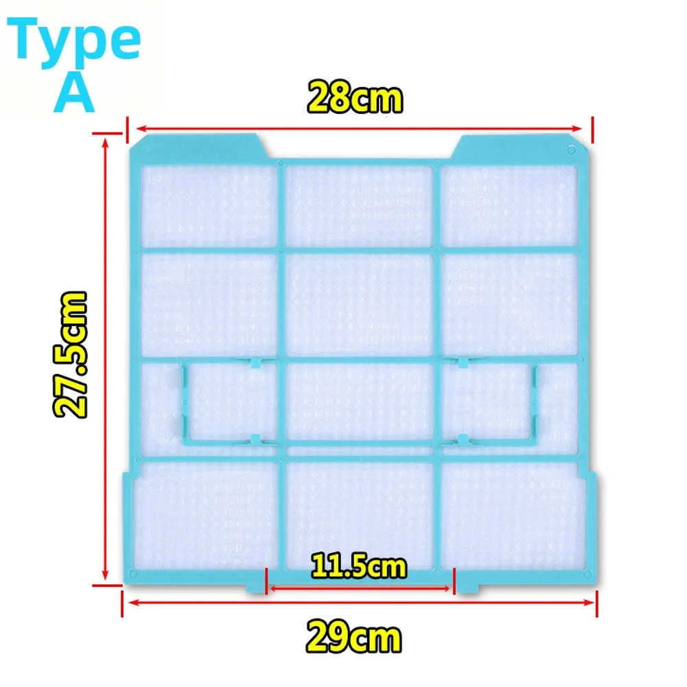 1 Pcs Applicable For Midea Air Conditioner Filter Accessories Dustproof Filter Screen Home Accessories