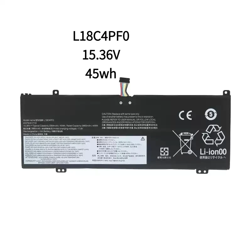 

L18C4PF0 L18M4PF0 L18D4PF0 Battery For Lenovo ThinkBook 13s 14s 13s-IWL 13s-20R90071GE 14s-IWL 14s-20rm0009us