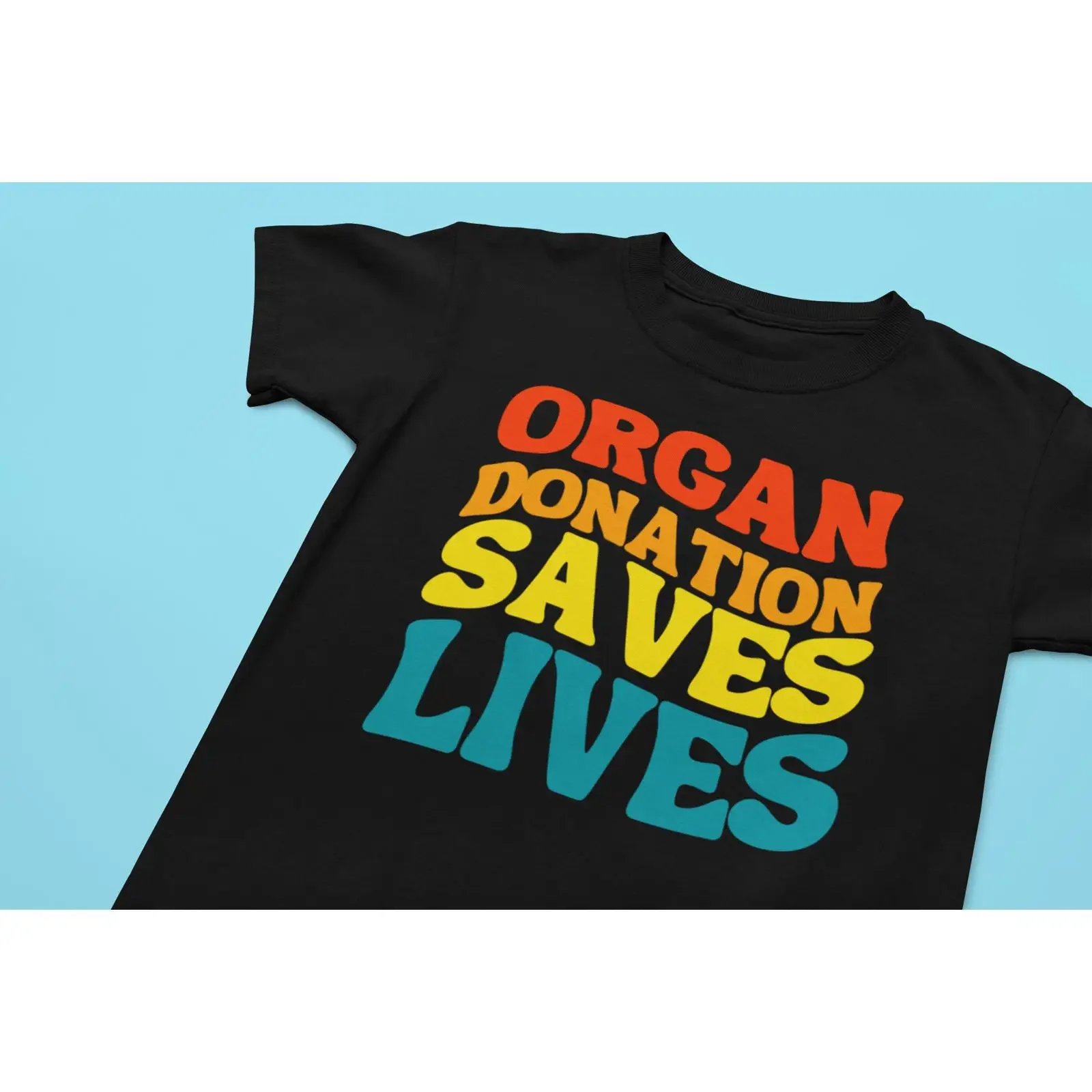 Organ Donation Saves Lives Kids T shirt Transplant Awareness Liver Heart Kidney Lung Apparel vintage Washed designer clothes