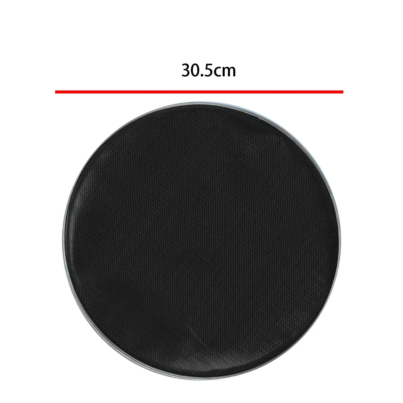 Bass Drum Head Musical Parts Drum Damper Mute Silencers Low Volume Drumhead Mesh Silent Drumhead Replacement for Snares Tom Drum