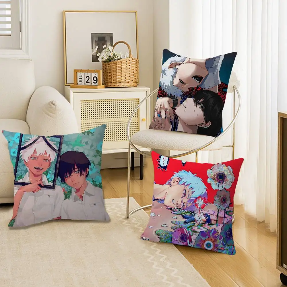 

Anime The S-Summer H-Hikaru D-Died Personalized Pillow Cover Kids Bedroom Wild Party Decor Pillowcase kid Birthday shower Gift